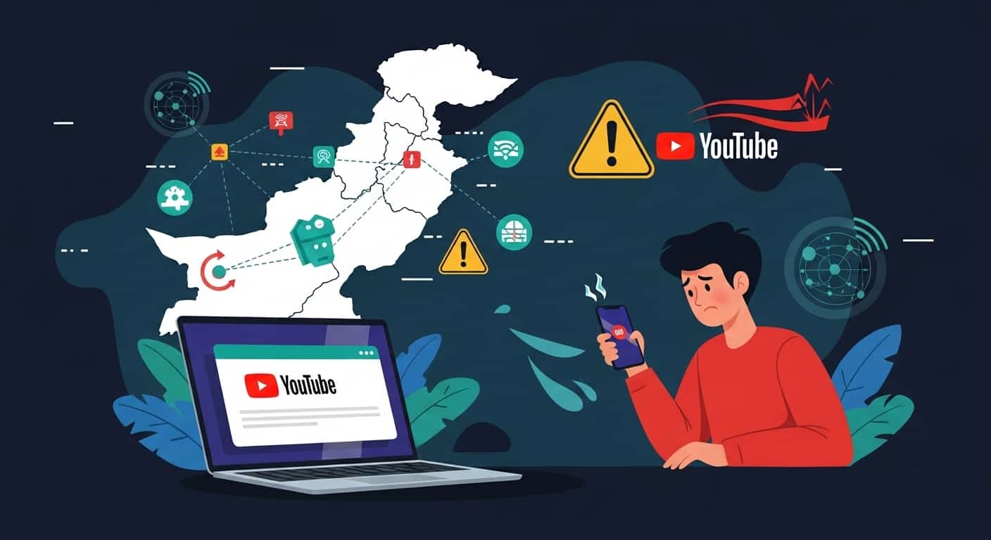 Why YouTube is Not Working Today in Pakistan 2023